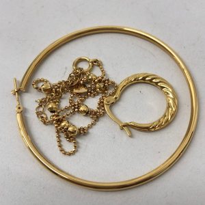 K18のアクセサリー3点お買取り