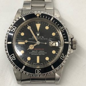 ロレックスROLEXサブマリーナデイト(通称赤サブ)アンティーク/入間市春日町いなげや店の買取り実績