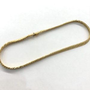 K18 デザインネックレス