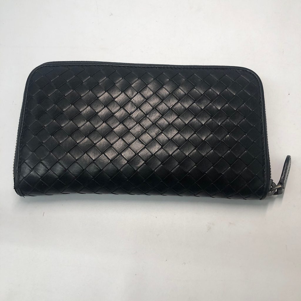 ボッテガヴェネタ　Bottega Veneta /イントレチャート ラウンドファスナー財布/入間市春日町いなげや店の買取り実績