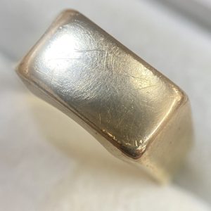 K20 印台 シグネットリング 20金 835