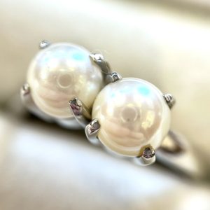 Pt900 パールリング