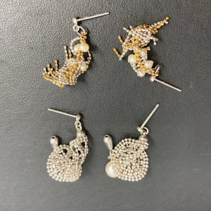 K18/K18WGコンビ  ピアス|東京都町田市中町