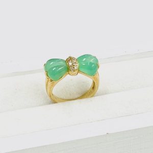 K18 18金 ヒスイ リング