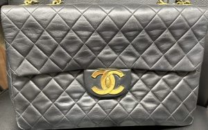 シャネル　ラムスキンデカマトラッセル　2wayバック