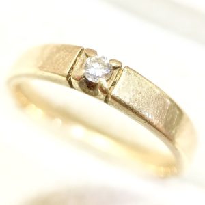 18金　K18　リング　ダイヤモンド