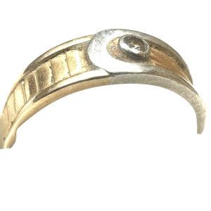 K18(18金)/Pt900(プラチナ900) 　金ベースコンビリング