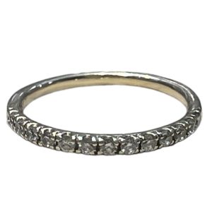 【K10】メレダイヤ付きリング 指輪