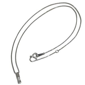 【Pt850】トップ付きネックレス ベネチアンチェーン