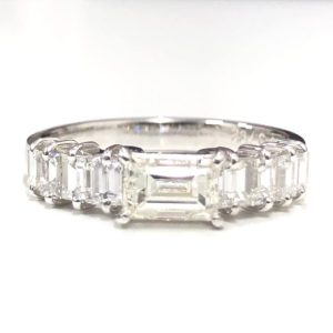 Pt900 ダイヤモンド0.79ct&0.77ct