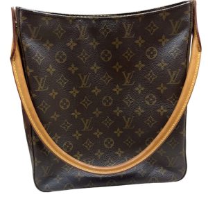 ルイヴィトン LOUIS VUITTON モノグラム ルーピングGM