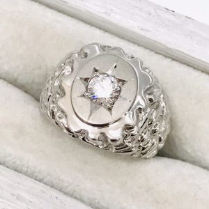 Pt900 ダイヤモンド0.502ct付きリング