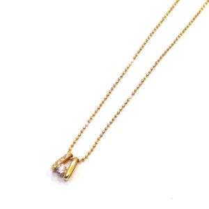 K18 ダイヤモンドネックレス