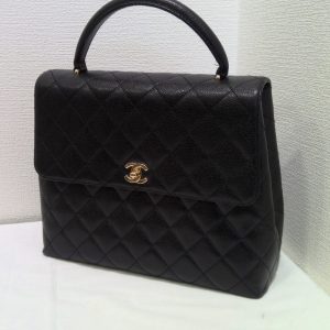 CHANEL ケリー型 キャビアスキン