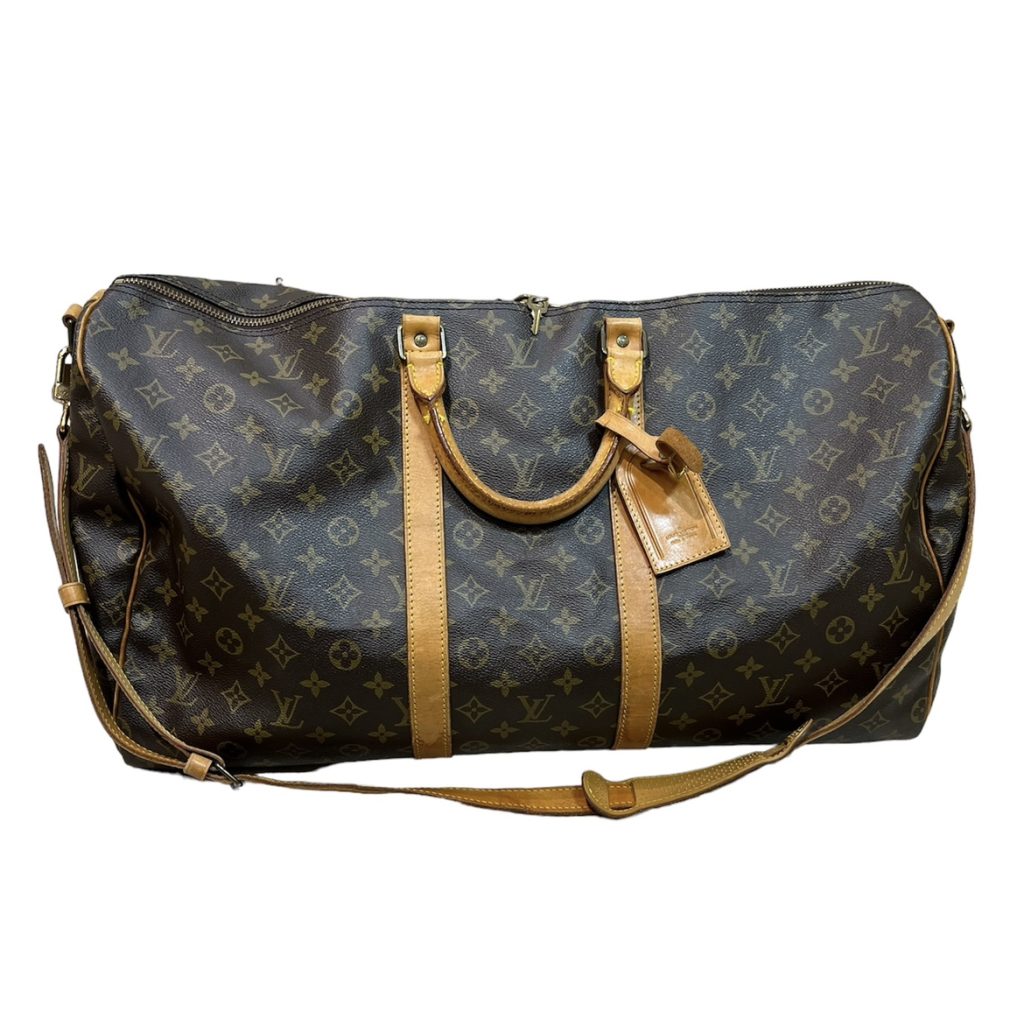 ルイ・ヴィトン LOUIS VUITTON キーポル55 バンドリエール モノグラム