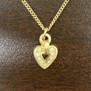 ディオール ハートネックレス
