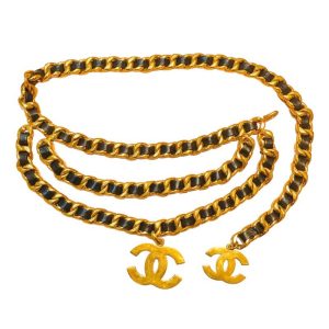 シャネル　ココマーク　チェーンベルト