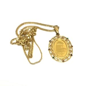 K18 ネックレス K24 トップ