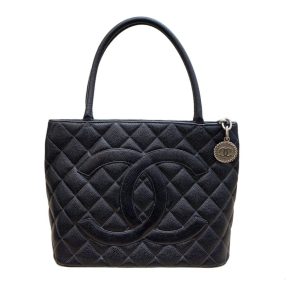 CHANEL シャネル 復刻トートバッグ キャビアスキン バッグ ブランド品