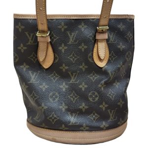 Louis Vuitton ルイヴィトン プチバケット モノグラム ハンドバッグ
