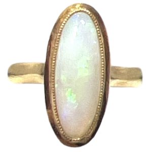 【K18】オパールリング  18金 指輪