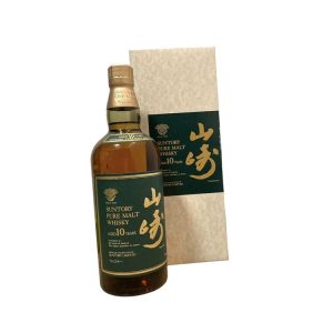 サントリー 山崎10年 グリーンラベル 箱付き