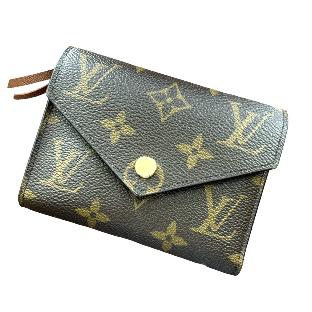 ヴィトン Louis Vuitton ポルトフォイユ・ヴィクトリーヌ モノグラム 財布