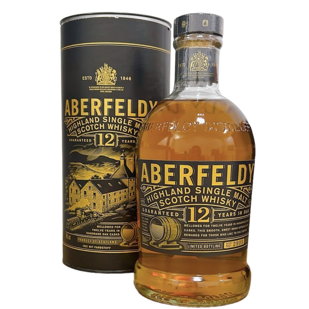 【ウイスキー】Aberfeldy アバフェルディ 12年 箱付き スコッチ