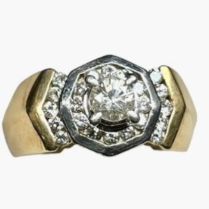 K18 18金 リング ダイヤモンド