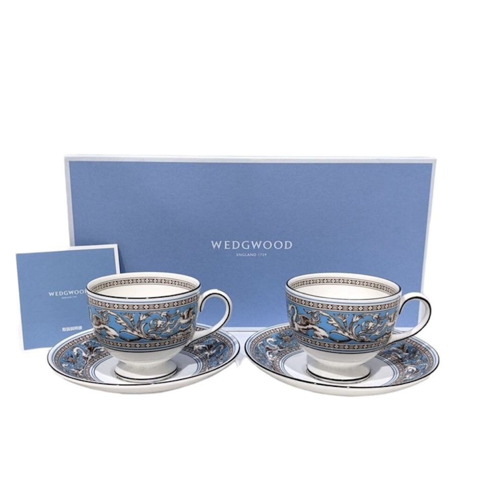 WedgWood(ウェッジウッド)　フロレンティーン　カップ＆ソーサー