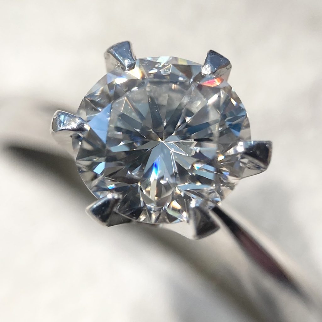 Pt900 1.04ct ダイヤモンド リング