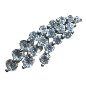 Pt900 プラチナ900 メレダイヤ 1ct トップ