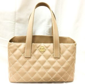 CHANEL シャネル ワイルドステッチ レザー ハンドバック