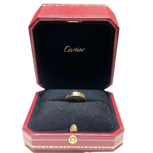 Cartier カルティエ ラブリング K18 メレダイヤ