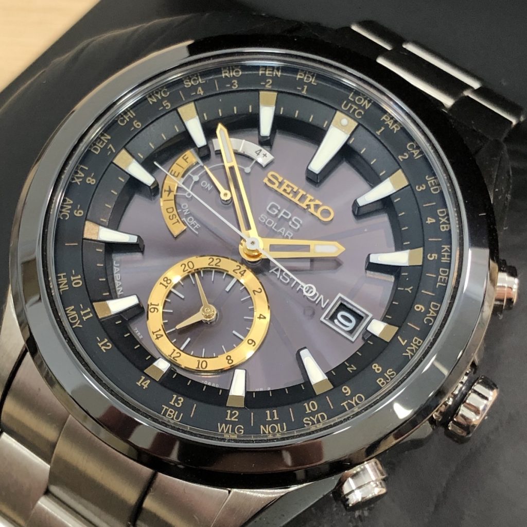 セイコー アストロン GPS ソーラー 7x52-0AA0 重々しく チタニウム 