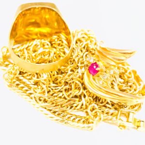 K18 ネックレス リング ゴールドアクセサリーおまとめ