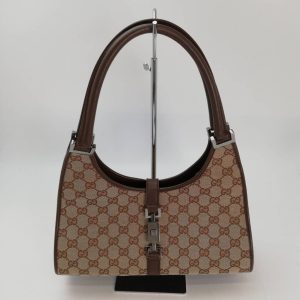 グッチ ジャッキー GGキャンバス ハンドバッグ