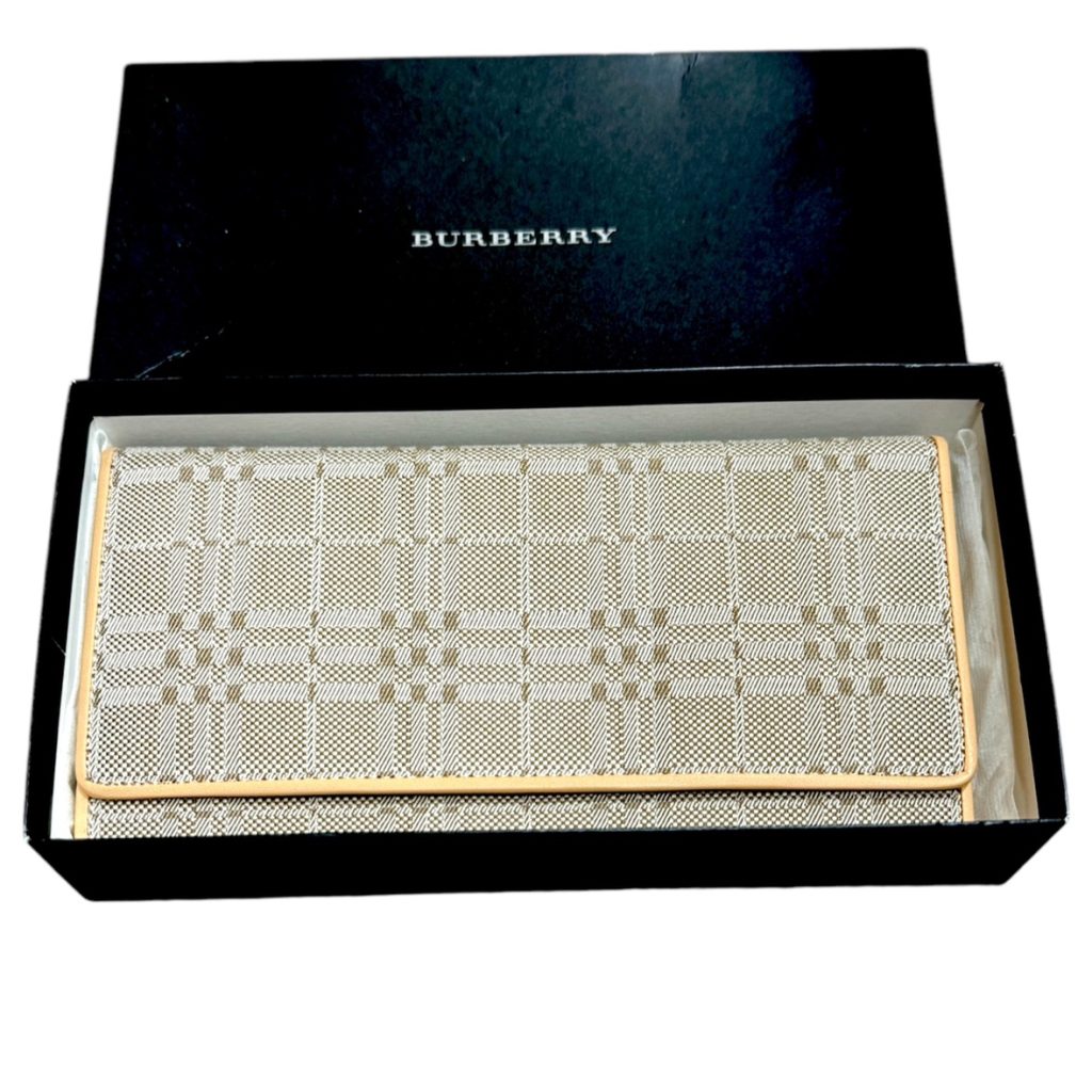 BURBERRY バーバリー 長財布 ノバチェック