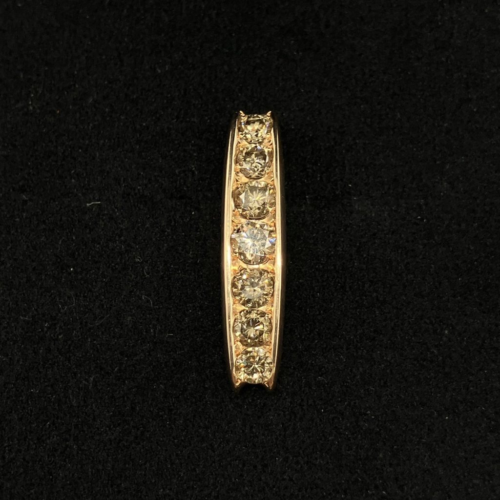 K18 1.00ct ダイヤネックレストップ