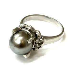 Pt900 パール リング アクセサリー 真珠 指輪 プラチナ