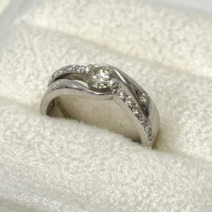 K18WG（18金 ホワイトゴールド）リング | 前橋市千代田町