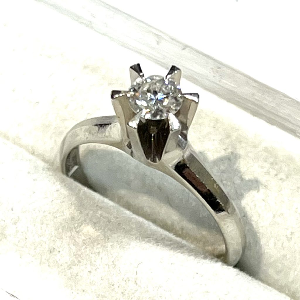 Pt950 ダイヤモンド0.2ct リング