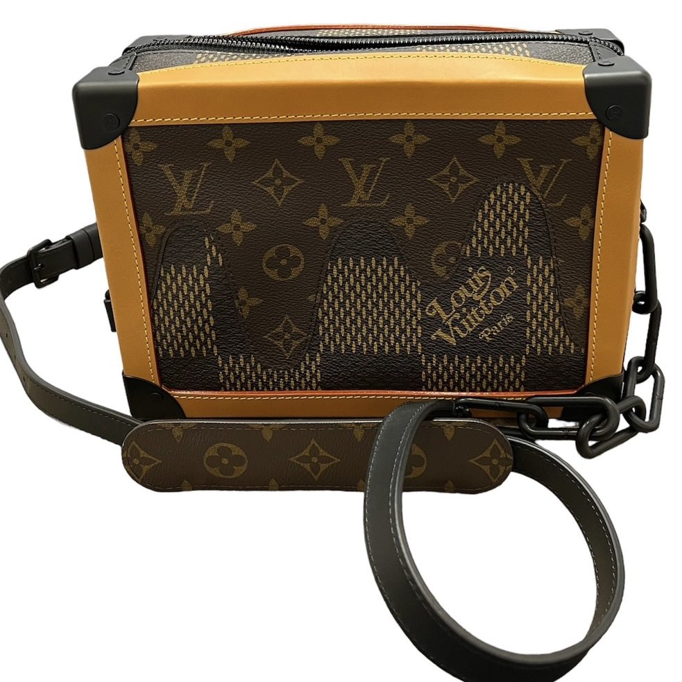 LOUIS VUITTON ルイヴィトン NIGOコラボ ソフトトランク ダミエジャイアント×モノグラム