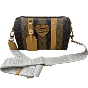 LOUIS VUITTON ルイヴィトン モノグラムストライプ シティキーポル NIGOコラボ