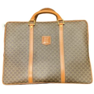 CELINE セリーヌ マカダム柄 ビジネスバッグ