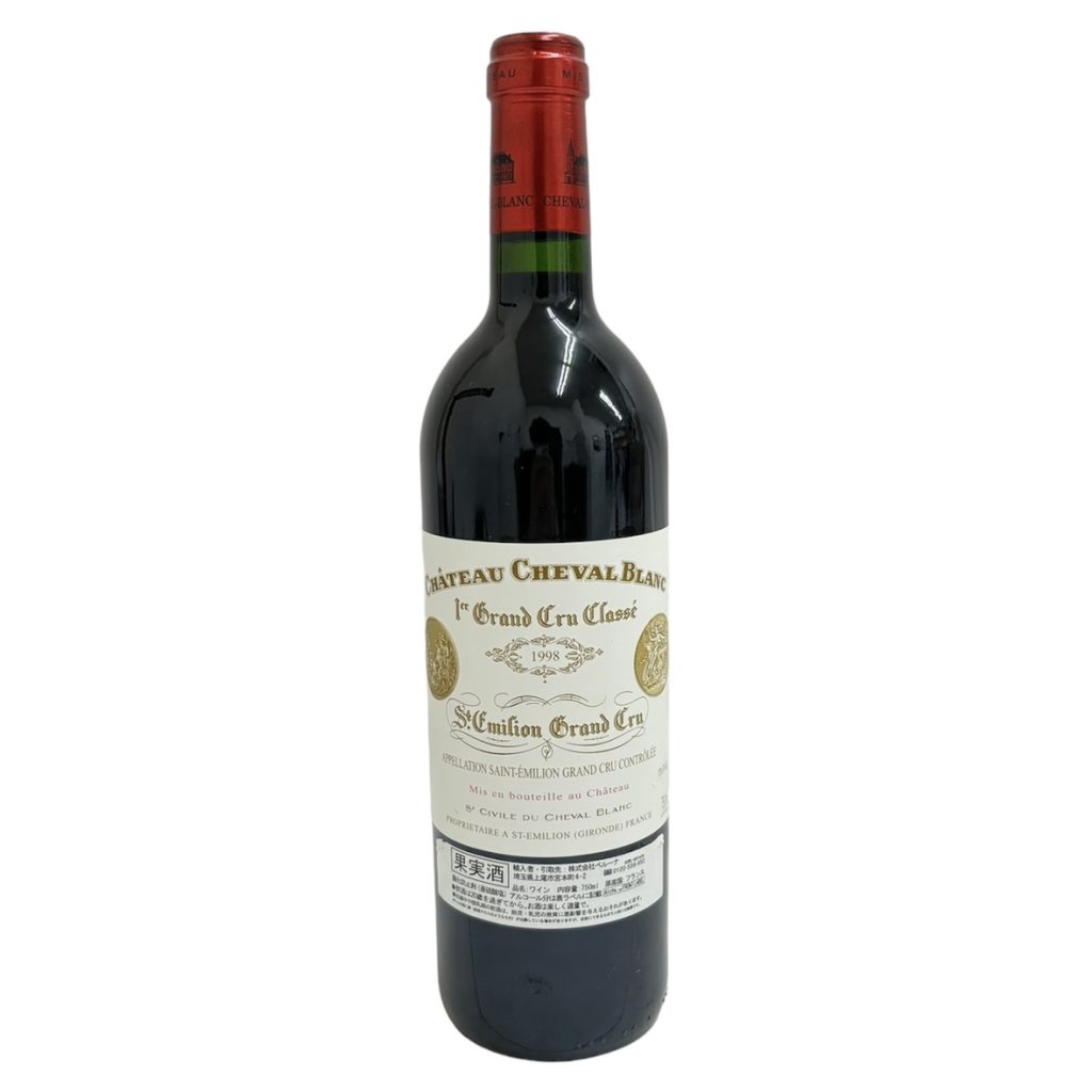 CHATEAU CHEVAL BLANC(シャトー シュヴァルブラン) 1998年 赤ワイン