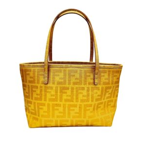 FENDI フェンディ ズッカ FF ロゴ柄 ジャガードファブリック キャンバス トートバッグ ショルダーバッグ 2WAY 斜め掛け ブラック  7VA390の買取実績 | 買取専門店さすがや