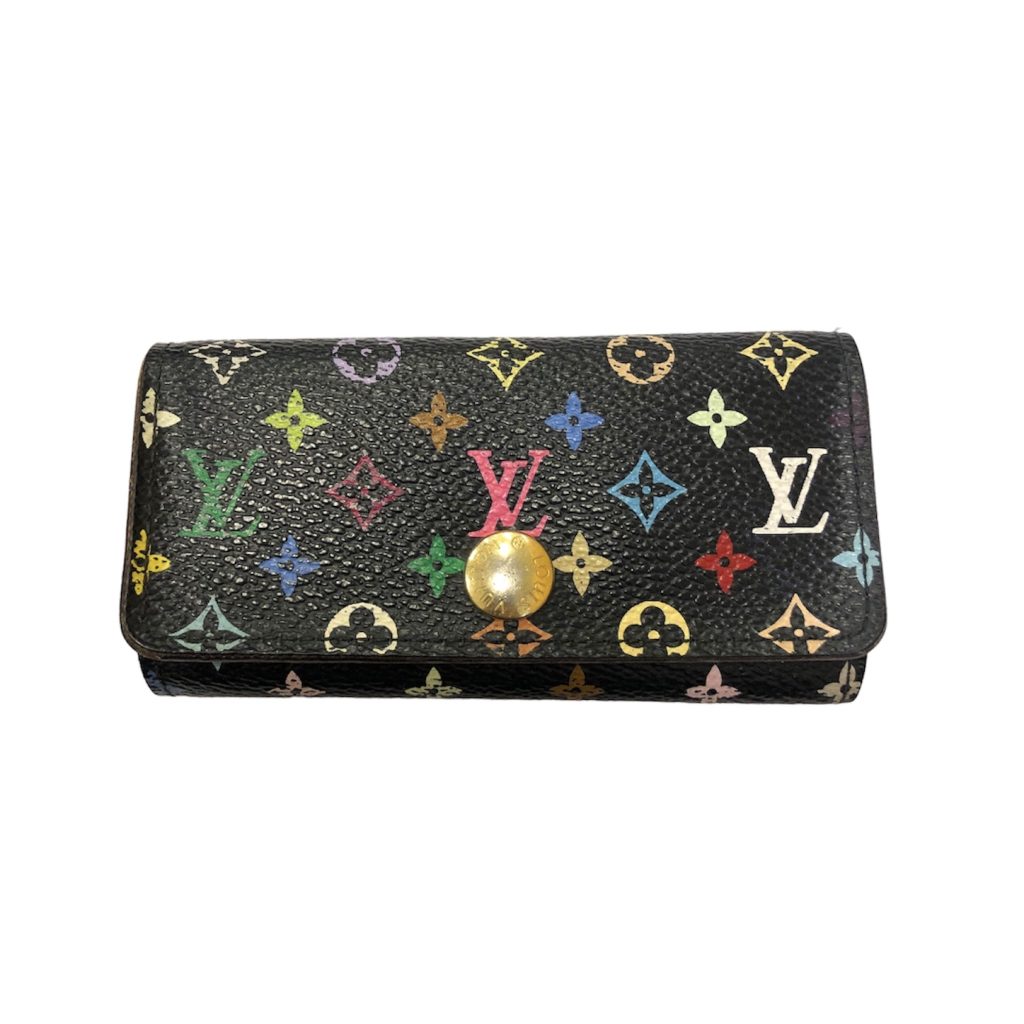 【使用感あり】Louis Vuitton ルイヴィトン モノグラム・マルチカラー ミュルティクレ