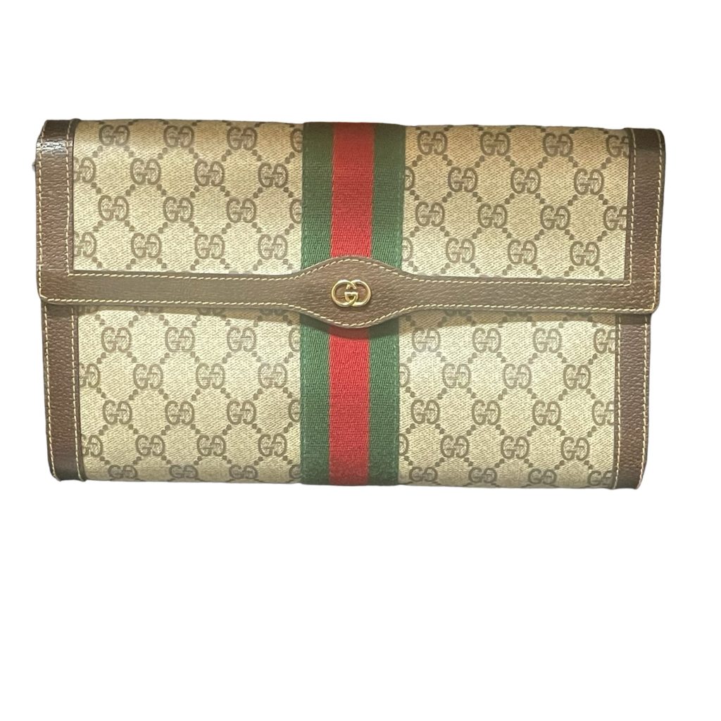 Gucci グッチ シェリーライン ヴィンテージ クラッチバッグ