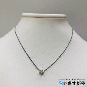 プラチナ850 ダイヤモンド ネックレス Pt850
